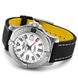 Breitling Watch Avenger Automatic GMT 43 White Leather Anthracite Folding Clasp