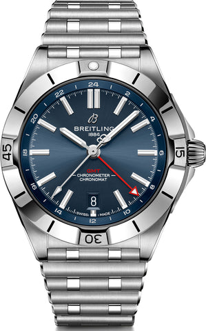Breitling Watch Chronomat Automatic GMT 40 Blue A32398101C1A1