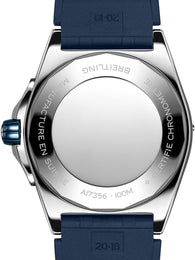 Breitling Super Chronomat Automatic 38 Iced Blue Rubber Watch