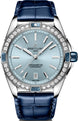 Breitling Watch Super Chronomat Automatic 38 Iced Blue Aligator A17356531C1P1