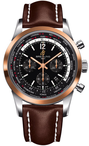 Breitling Watch Transocean Unitime Pilot Black UB0510U4/BC26/443X