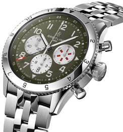 Breitling Watch Super AVI B04 Chronograph GMT 46 Curtiss Warhawk