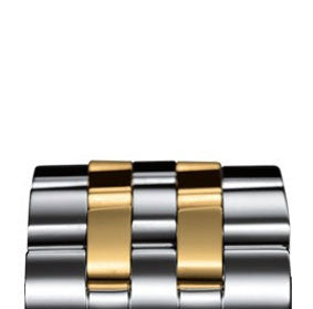 Breitling Bracelet Steel Gold With Folding Buckle 361B 