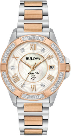 Bulova Watch Marine Star Ladies 98R234