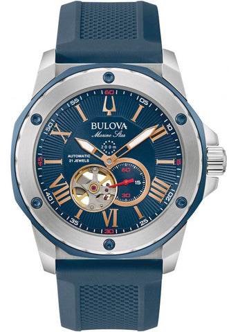 Bulova Watch Marine Star Mens 98A282