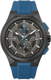 Bulova Watch Maquina Chronograph Mens 98B380
