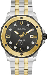 Bulova Watch Marine Star Mens 98D175