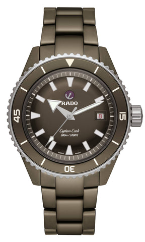 Rado Watch Captain Cook High Tech Ceramic Diver R32130312.