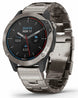 Garmin Watch Quatix 6 Sapphire Titanium Grey Titanium Band 010-02158-95