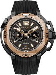 Clerc Watch Hydroscaph LE Central Chrono CHY-313 Silver