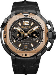 Clerc Watch Hydroscaph LE Central Chrono CHY-353 Silver