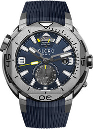 Clerc Watch Hydroscaph GMT Power Reserve GMT-1.4.4 Navy