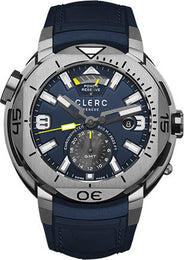 Clerc Watch Hydroscaph GMT Power Reserve GMT-1.11R.4 Navy