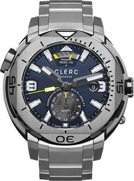 Clerc Watch Hydroscaph GMT Power Reserve GMT-1.B.4 Navy