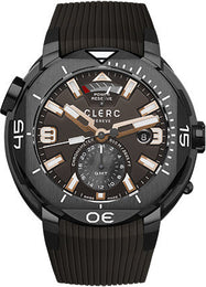 Clerc Watch Hydroscaph GMT Power Reserve GMT-2.3.3 Chocolate