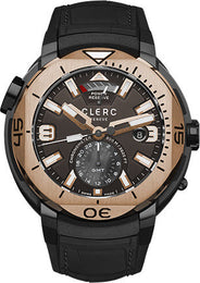 Clerc Watch Hydroscaph GMT Power Reserve GMT-3.9R.3 Black