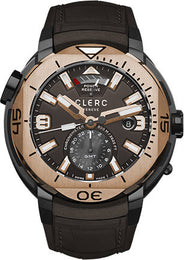 Clerc Watch Hydroscaph GMT Power Reserve GMT-3.10R.3 Black