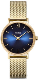 Cluse Watch Minuit Mesh Deep Blue CW10202