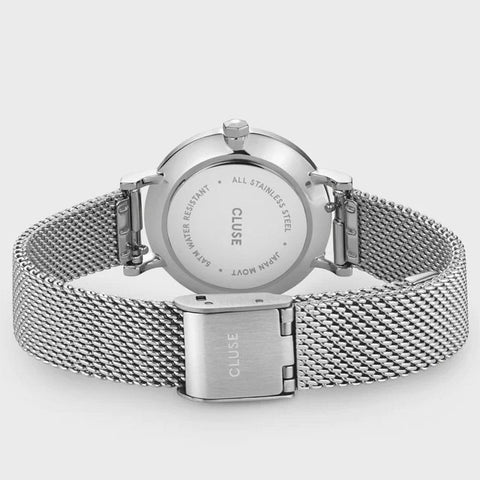 Cluse Boho Chic Petite Crystals Mesh Black