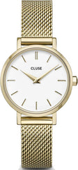 Cluse Watch Boho Chic Petite Mesh White Gold CW0101211001