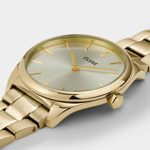 Cluse Watch Feroce Petite Full Gold