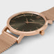 Cluse Minuit Mesh Grey Rose Gold