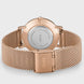 Cluse Minuit Mesh Grey Rose Gold