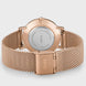 Cluse Watch Minuit Mesh Grey Rose Gold
