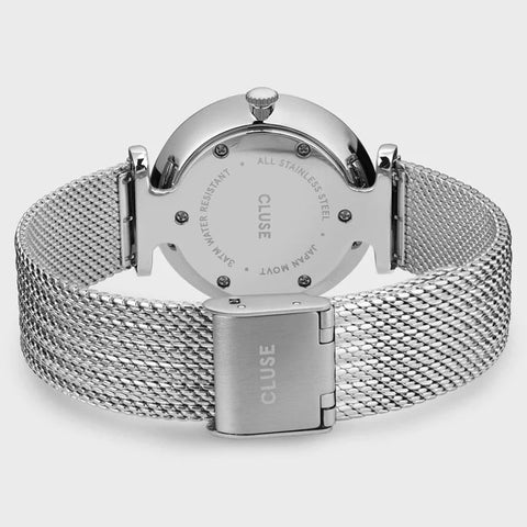 Cluse Watch Triomphe Mesh Full Silver