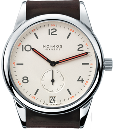 Nomos Glashutte Watch Club Datum Glasboden 733