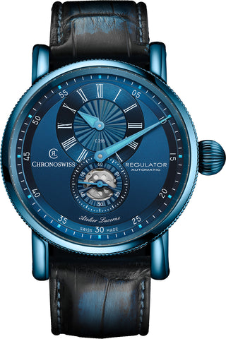 Chronoswiss Watch Regulator Classic Blue Steel CH-8776-BL