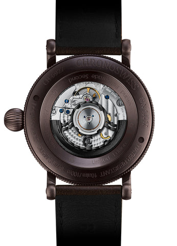 Chronoswiss Watch Open Gear ReSec Chocolate Limited Edition
