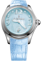 Corum Watch Bubble Mother of Pearls Ladies Blue L295/03047