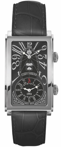 Cuervo y Sobrinos Watch Prominente Dual Time 1124.1ANG