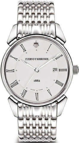 Cuervo y Sobrinos Watch Historiador Segundos Centrales 3195B.1CS.AR