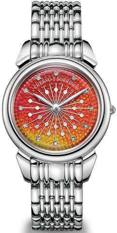 Cuervo y Sobrinos Watch Senora Sol Y Estrellas 3112B.1SER