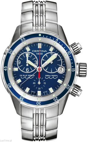 Certina Watch DS Blue Ribbon C0074171104100