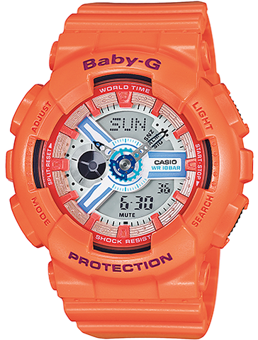 Casio Watch Baby-G Alarm Chronograph BA-110SN-4AER