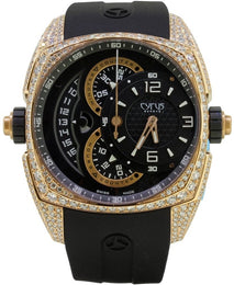 Cyrus Watch Klepcys Chronograph Gold And Diamond Limited Edition 539.501.GG.A.DIA