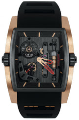 Cyrus Watch Kambys Black DLC Titanium Rose Gold Limited Edition 529.002.C