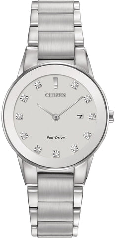 Citizen Watch Eco Drive Axiom Diamond Dial Ladies GA1050-51B