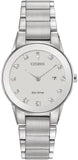 Citizen Watch Eco Drive Axiom Diamond Dial Ladies GA1050-51B