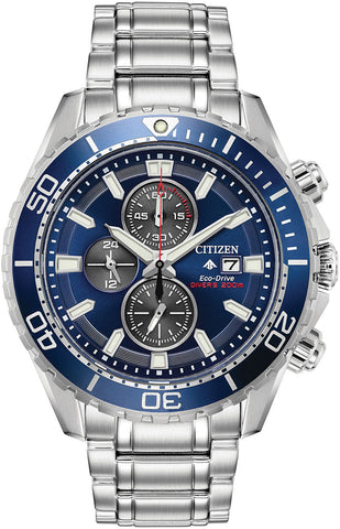 Citizen Watch Promaster Diver Chronograph Eco Drive Mens CA0710-82L