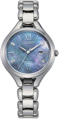 Citizen Watch Eco Drive Diamond Dial Ladies EW2560-86X