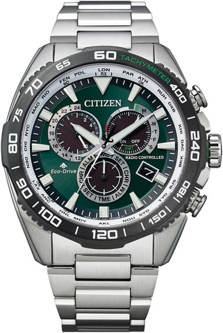 Citizen Watch Eco Drive Chronograph Mens CB5034-91W