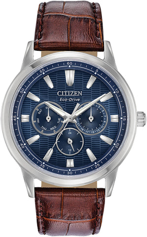 Citizen Watch Eco Drive Strap WR100 Mens BU2070-12L