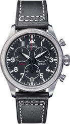 Davosa Watch Aviator Quartz Chronograph Black 16249955