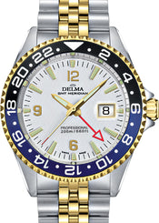 Delma Watch Santiago GMT Bi-Colour 52702.648.6.014