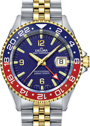 Delma Watch Santiago GMT Bi-Colour 52702.648.6P044