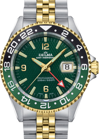 Delma Watch Santiago GMT Bi-Colour 52702.648.6.144